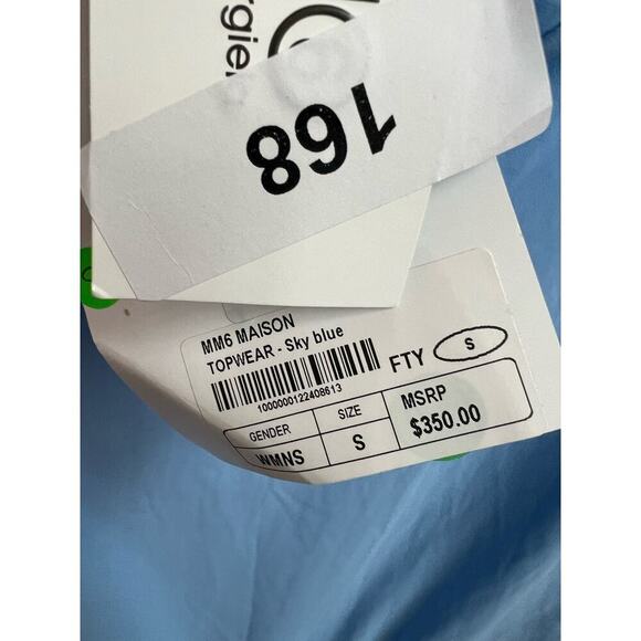 MM6 Maison Margiela Scarf Neck Bodysuit Size S New with Tags - Picture 8 of 12